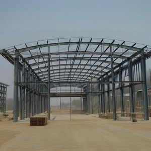 Agrarisch Magazijn Dakspanten Magazijn Metalen Schuur Gebouw Duurzaam Stalen Opslag Gebouw - Product Image 2