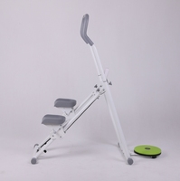 Machine verticale d'escalade d'escalier d'exercice de gymnastique à la maison avec le disque de taille de torsion