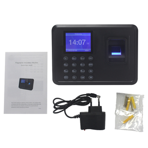 Sistema de huellas dactilares con tiempo de asistencia, grabadora de tiempo, Digital, electrónico, con batería F01 - Product Image 6