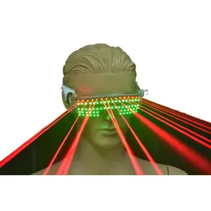 Gafas de rayo láser Led, lentes de luz verde y roja, para espectáculo, Festival, <span class=keywords><strong>Rave</strong></span>, fiesta, <span class=keywords><strong>Dj</strong></span> - Product Image 1