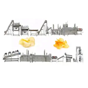 Linea di produzione di patatine fritte surgelate su piccola scala impianto di patatine fritte
