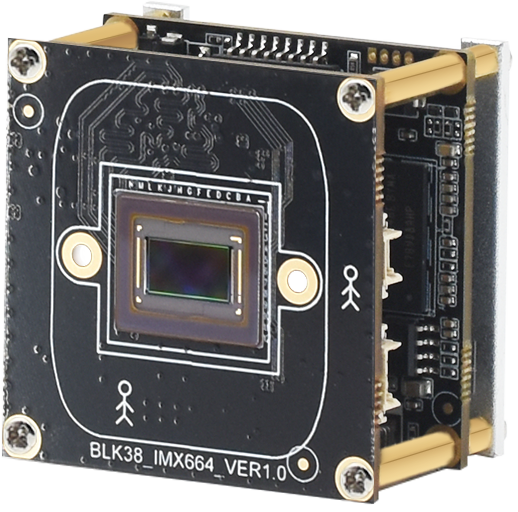 Ansense Industrial Traffic Surveillance Mod 120dB WDR 4MP STARVIS 2 IMX664 CMOS Sensor H.265 Embedded Mounting IP Camera Running
