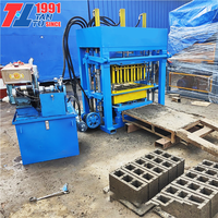 Machine à fabriquer des blocs de ciment 4-35B, machine à fabriquer des briques de pavage standard creuses intelligentes, fabricant de moules à briques, béton