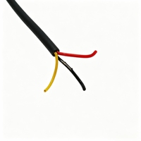 Cable Sumergible Estanco de 3 Núcleos, Alta Resistencia a la Tensión y al Desgarro, para Equipos Subacuáticos, Monitoreo Submarino, Grado Industrial