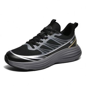 Chaussures de sport décontractées montantes pour hommes et femmes, respirantes, légères, rehaussantes, tendance et polyvalentes pour l'automne - Product Image 4