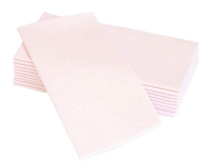 Offre Spéciale Élégant Haute Qualité <span class=keywords><strong>Couleur</strong></span> Pêche <span class=keywords><strong>Lin</strong></span> Comme <span class=keywords><strong>Papier</strong></span> <span class=keywords><strong>Serviette</strong></span> de Table Pliante - Product Image 4