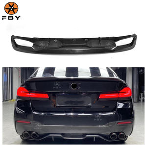 Diffuser Splitter Bumper Belakang Serat Karbon Gaya <span class=keywords><strong>M</strong></span> Tech Berkualitas Tinggi untuk BMW Seri 5 G30 F90 M5 2018-2023 Diffuser Serat Karbon - Product Image 1