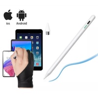 Stylet Capacitif Universel Actif de Style Crayon pour iPad, Android et Écrans Tactiles Apple, Idéal pour la Peinture et l'Écriture