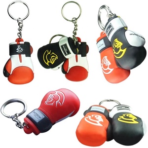 Porte-clés personnalisé en PVC souple promotionnel, porte-clés en forme de gant de boxe, porte-clés avec logo personnalisé, mini porte-clés en forme de gants de boxe - Product Image 2