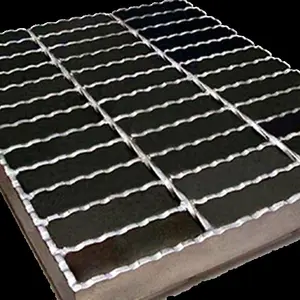 Hot Sale High Quality Customized Steel Grid Grating Serrated Flat Bar Drain Cover