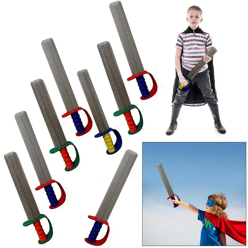 Katana-épée en plastique unisexe de 5 à 7 ans, 8 à 13 ans, jouet pour enfants Ninja Weopons en plastique, jouet de dessin animé en plastique