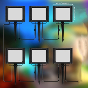 Lámpara Solar RGB para Jardín, Focos LED para Exteriores - Product Image 5