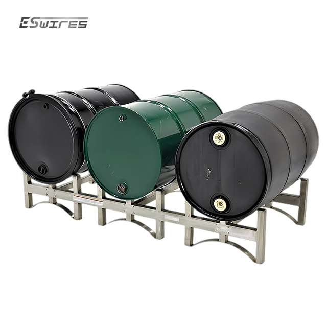 Custom Oil Barrel Storage Safely Modular Portable Mild Steel Q235 55 Gallon Drum Holder