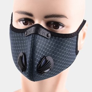 Offre Spéciale Equipement Cycliste Charbon actif Filtre Sport Poussière <span class=keywords><strong>Pollution</strong></span> <span class=keywords><strong>Vélo</strong></span> Couverture De Visage Avec La Valve - Product Image 5