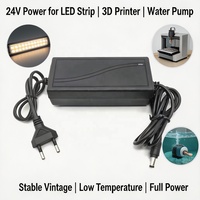 Adaptor Daya 24V 3A 72W untuk Pompa Air Akuarium Printer 3D Mesin CNC Lampu Strip LED Kamera CCTV