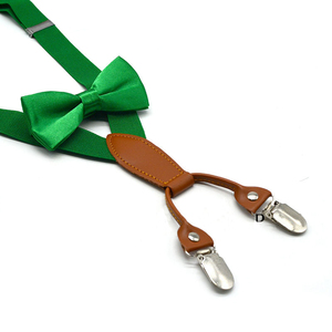 <span class=keywords><strong>Bretelle</strong></span> Elastiche Regolabili per Bambini con 4 Clip, Adatte per Ragazzi, Set con Papillon e <span class=keywords><strong>Bretelle</strong></span> per Natale - Product Image 3