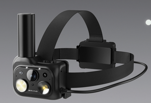 Caméra de casque industrielle intelligente 4G avec suivi GPS WiFi, transmission vidéo en direct 2K, conception mains libres pour l'industrie de l'énergie électrique - Product Image 6