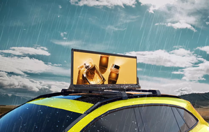 Pantalla LED para Techo de Taxi, de Alta Luminosidad, Impermeable, para Exteriores, de Doble Cara, Ultrafina, para Publicidad en Vehículos - Product Image 3