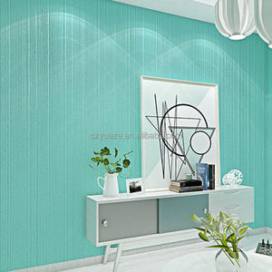 बच्चों के डिजाइनर फैंसी गैर-बुना दीवार कागज आकाश में नीले ठोस रंग के लिए दीवार कोटिंग/दीवार कोटिंग - Product Image 1