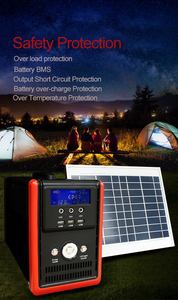 Bán hàng nóng CE ROHS tinh khiết Sine Wave năng lượng mặt trời Máy phát điện 40AH năng lượng mặt trời Pin Lithium-ion Trạm điện - Product Image 6