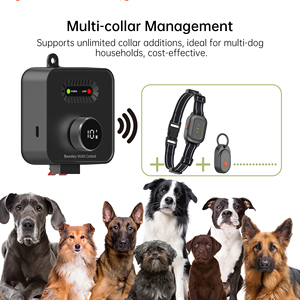 Collar <span class=keywords><strong>de</strong></span> entrenamiento eléctrico para perros, sistema electrónico <span class=keywords><strong>de</strong></span> contención para <span class=keywords><strong>mascotas</strong></span>, valla cableada enterrada, collares recargables impermeables - Product Image 5