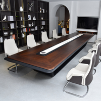 Table de réunion moderne de haute qualité pour salle de conférence, mobilier de bureau, table de salle de conseil