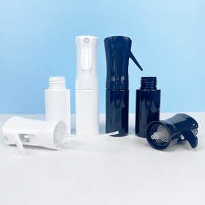 Pulvérisateur à brume fine continue 50 ml 160 ml 200 ml Noir Blanc Aérosol Coiffure Barbier 300 ml 500 ml Flacons pulvérisateurs - Product Image 6
