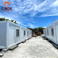 Cbox Maison Conteneur Modulaire Préfabriquée Démontable pour Dortoir Multi-Lits en Rangée Linéaire