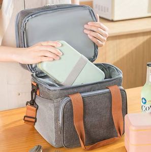 Free Sample Custom Printed <b>Large</b> Leakproof lunch <b>bag</b> Lunch Picnic <b>Cooler</b> <b>Bag</b> For Food - Product Image 4
