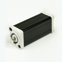 Connecteur Coupleur Powercon BFLIGHT 3P, Boîtier Métallique en Aluminium, Contact en Cuivre, 20A/250V, pour Extension d'Alimentation Audio/Vidéo LED