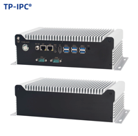 PC de bureau industriel Intel I3 I5 I7 de 12e génération avec graphismes Intel Iris Xe, deux ports LAN, 6 ports série, WIFI/4G/BT, écran 4K