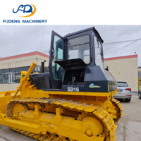 Bulldozer Shantui SD16 Usado de Alta Calidad con Capacidad de Aplicación de Aserrín de 5 Metros Cúbicos y Motor en Buen Estado, Disponible para la Venta
