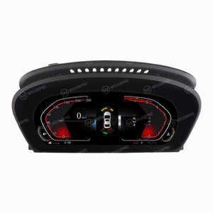 12.3 inch LCD cụm kỹ thuật số cho BMW X5 E70 2007 2013 xe Bảng điều khiển buồng lái speedmeters Chức năng Stereo CD máy nghe nhạc kết hợp - Product Image 4