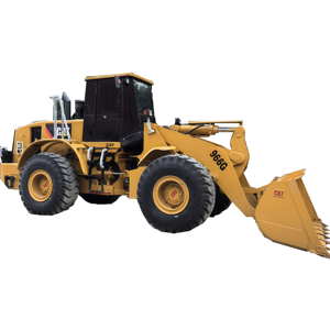 Pala cargadora frontal usada de segunda mano Caterpillar 966G, cargadora de ruedas digital usada original de Japón Cat 966 - Product Image 1