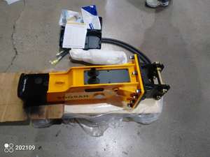 Martillo Hidráulico Tipo Caja Soosan SB10 para Excavadora de 1-2.5 Toneladas, Martillo de Demolición de Concreto Silencioso con Cincel de Punta de Martillo - Product Image 5