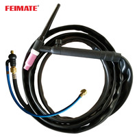FEIMATE WP17V TIG 아르곤 아크 용접 토치 10 25 용접 플러그/Torcia 당 saldatura ad arco 콘 아르곤 WP17V TIG 콘 connett