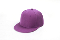 Usine directe Six pièces plaque lumineuse casquette de couleur unie casquette de Baseball haut rigide broderie chapeau de camionneur à bord plat