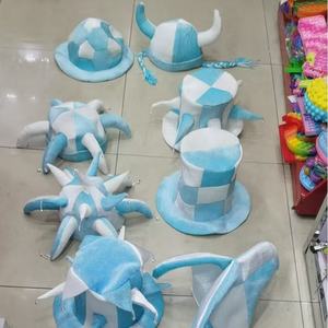 หมวกแฟนบอลลายธงชาติอาร์เจนตินา สำหรับงานเฉลิมฉลองฟุตบอล<span class=keywords><strong>โลก</strong></span> อุปกรณ์เชียร์กีฬา งานคาร์นิวัล ปาร์ตี้ หมวกฟุตบอลลายทางนุ่ม - Product Image 5