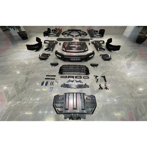Nuevo kit de carrocería de alta calidad para <span class=keywords><strong>Ford</strong></span> <span class=keywords><strong>Ranger</strong></span> 2012-2021 a 2021 F150 estilo Raptor Incluye rejilla de capó de parachoques delantero y trasero - Product Image 1
