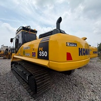 Excavadora Hidráulica Japonesa Original de 35 Toneladas Usada, Excavadora Grande Komatsu PC350-7 de Segunda Mano, Excavadoras Usadas Komatsu PC350 en Venta