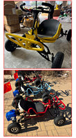 Kart à essence XFY fabriqué en Chine, buggy tout-terrain à 4 roues avec transmission par chaîne pour parcs d'aventure et attractions touristiques