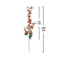 QYYM-343 noël décorations pour la maison à la main de haute qualité fleurs artificielles fusée larkspur petite mouche hirondelle herbe pour le printemps