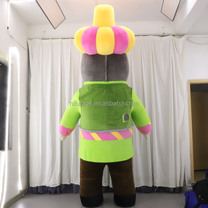 Disfraz Inflable Personalizado de <span class=keywords><strong>Barba</strong></span> y Bigote de Ramadán, Mascota de Dibujos Animados, Disfraz de Mascota de Dibujos Animados para Adultos, Mascota para Fiestas - Product Image 5