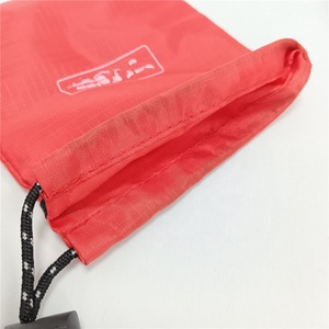 春华新款防水定制颜色小号可重复使用印字图案尼龙圆形抽绳袋底 - Product Image 2