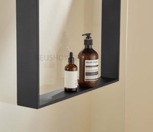 Étagère de rangement suspendue en acier inoxydable de qualité supérieure pour paroi de <span class=keywords><strong>douche</strong></span>, sans perçage, support de rangement antirouille - Product Image 4