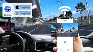 Acarcam tích hợp OEM loại Dash Cam <span class=keywords><strong>Car</strong></span> <span class=keywords><strong>DVR</strong></span> Rear View gương HD 4K <span class=keywords><strong>Hidden</strong></span> Camera Video Sony camera cho Jeep Cherokee - Product Image 5