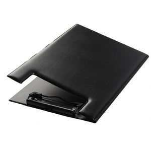 A4 PU Leather Business Office Clipboard Writing Board <b>Folder</b> Foldable Portfolio With Storage Pocket <b>File</b> Binder Stationery - Product Image 1
