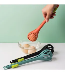 Bakken Tools Multifunctionele Eiklopper Keuken Noodle Beater Hand-Operated Anti-Brandwonden Voedsel Houder