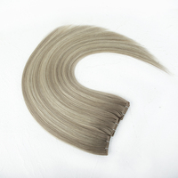 # Extensions de cheveux Genius sans couture 9ATP9A/613 100% cheveux vierges Remy, faciles à couper à n'importe quel point