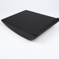 Tapis de fitness en PVC ABMAT avec support arqué pour entraînement de la taille et de l'abdomen à domicile, doux et confortable